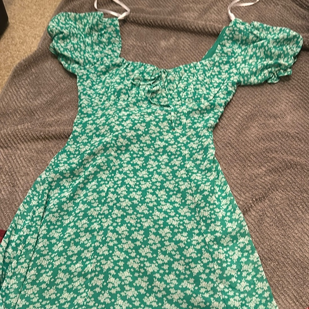 Green dress